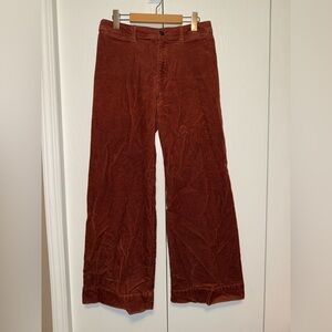 Gap Higher High-Waisted Wide-Leg Corduroy Pants